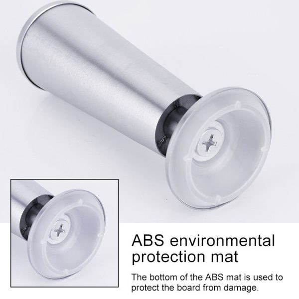 Stainless Steel Thickened Adjustable Foot Cup Type Cupboard Foot, 100mm - Image 3
