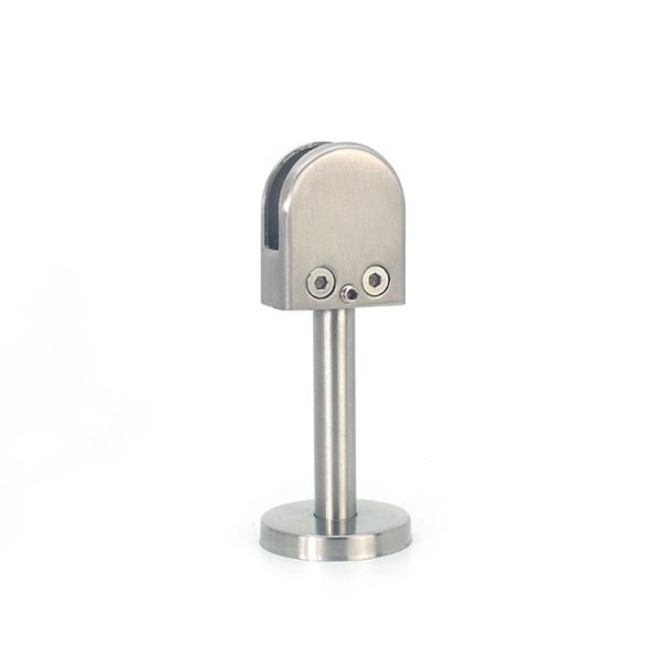 201 Stainless Steel Glass Fish Mouth Support Rod Fixing Clip with 14x100mm Rod, Specification: S - Image 2