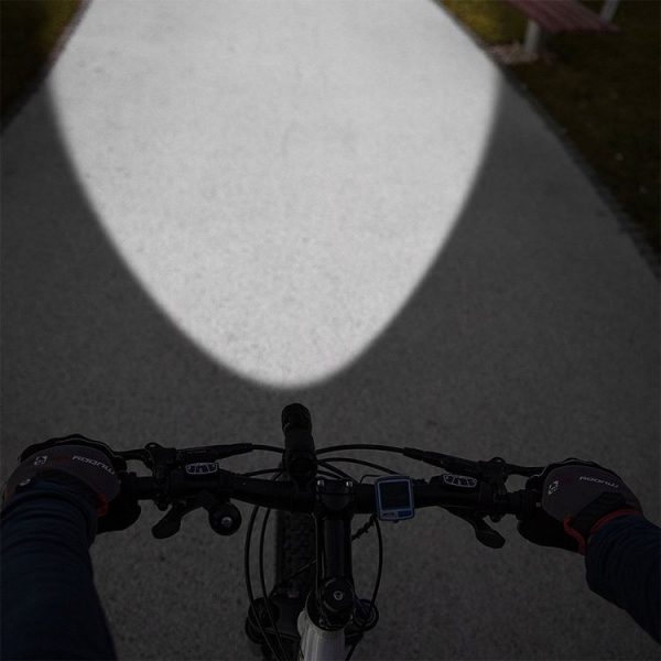 5W Mountain Bike Headlight Zoom Glare Waterproof Flashlight Set Car Headlight + Taillight (Set One) - Image 8