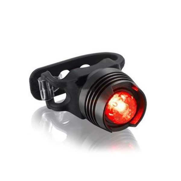 5W Mountain Bike Headlight Charging Zoom Glare Waterproof Flashlight Set Car Headlight + Taillight (Set Five) - Image 3