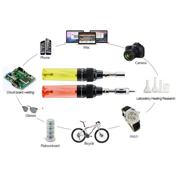 BEST Butane Gas Soldering Iron Pen (Random Color Delivery) - Image 7