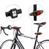 Bicycle Tail Light Intelligent Wireless Remote Control Turn Signal Warning Light (White) - Image 5