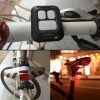 Bicycle Tail Light Intelligent Wireless Remote Control Turn Signal Warning Light (White) - Image 9