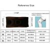 Sports High Elastic Shockproof Non-slip Silicone Knee Support Guards with Pressure Strip Size: L - Image 6