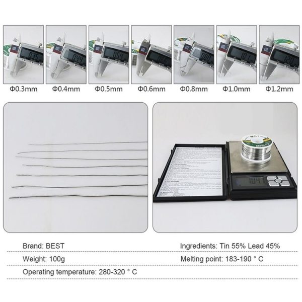 BEST 0.3mm 100g welding wire - Image 6