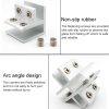 Aluminum Alloy Glass Combination Clamp Cabinet Partition Fixing Clip, T-type Cliped 10-12mm - Image 3