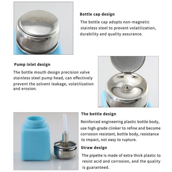 BEST-40 100ML Alcohol Bottle, Random Color Delivery - Image 5