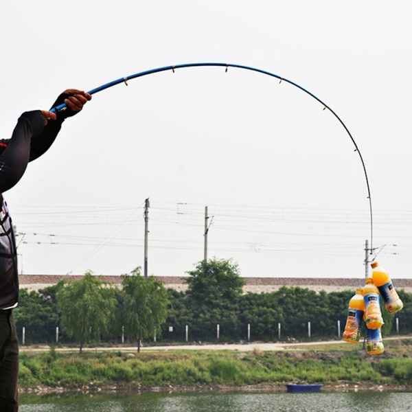 37cm Portable Telescopic Sea Fishing Rod Mini Fishing Pole, Extended Length: 2.3m, Black Tube-type Reel Seat - Image 7