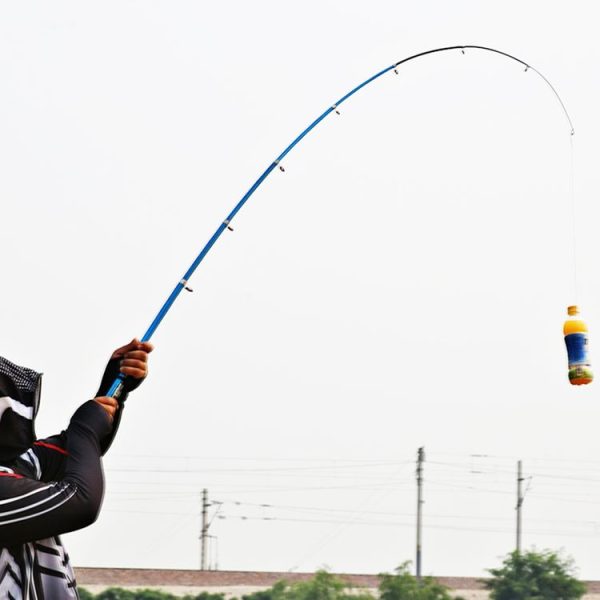 32cm Portable Telescopic Sea Fishing Rod Mini Fishing Pole, Extended Length: 1.5m, Blue Clip Reel Seat - Image 6
