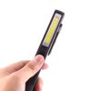 100LM High Brightness Pen Shape Work Light / Flashlight, White Light, COB LED 2-Modes with 90 Degree Rotatable Magnetic Pen Clip (Black) - Image 7