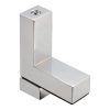 2 PCS 6-28mm F Type Glossy Polished Zinc Alloy Fixed Clip Glass Wood Layer Board Bracket - Image 2