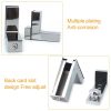 2 PCS 6-28mm F Type Glossy Polished Zinc Alloy Fixed Clip Glass Wood Layer Board Bracket - Image 5