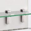 2 PCS 6-28mm F Type Glossy Polished Zinc Alloy Fixed Clip Glass Wood Layer Board Bracket - Image 6