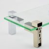 2 PCS 6-28mm F Type Glossy Polished Zinc Alloy Fixed Clip Glass Wood Layer Board Bracket - Image 7