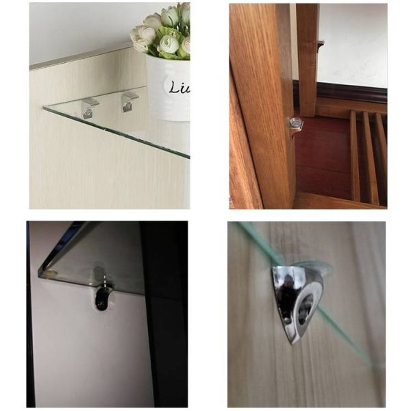 50 PCS Round Thickened Zinc Alloy Bright Layer Sucker Plate Bracket, B, Weight: 5.8g - Image 7