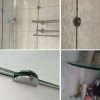 Zinc Alloy Bright Fixed Bracket Connection 10mm Rectangular Glass Fixing Clamp - Image 6