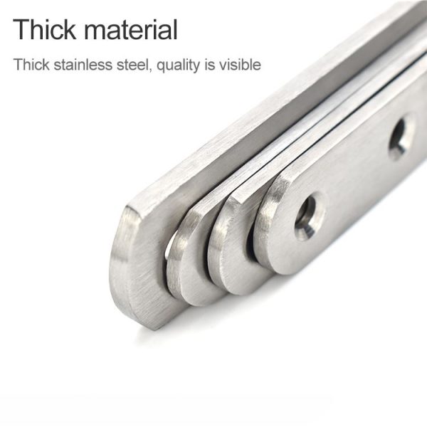 Stainless Steel Connection Code Straight Connecting Piece, Number: 15 - Image 4