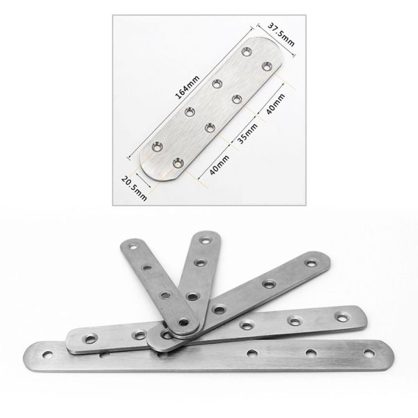 Stainless Steel Connection Code Straight Connecting Piece, Number: 20 - Image 3