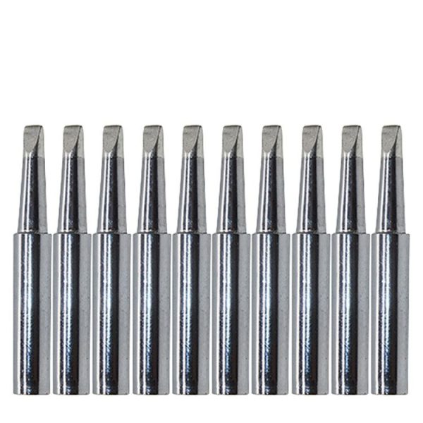 10 PCS 900M-T-3.2D Big D Type Lead-free Electric Welding Soldering Iron Tips
