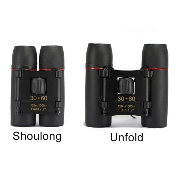 30x60 Night-vision High Definition High Times Outdoor Binoculars Cherry Blossoms Telescope - Image 3