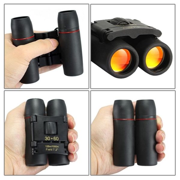 30x60 Night-vision High Definition High Times Outdoor Binoculars Cherry Blossoms Telescope - Image 5