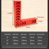 6 Inch Plastic 90 Degree Woodworking Auxiliary Positioner Square Ruler Fixing Tool - Image 5