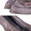 Fashion PVC Non-slip Waterproof Thick-soled Shoe Cover Size: M (White) - Image 4