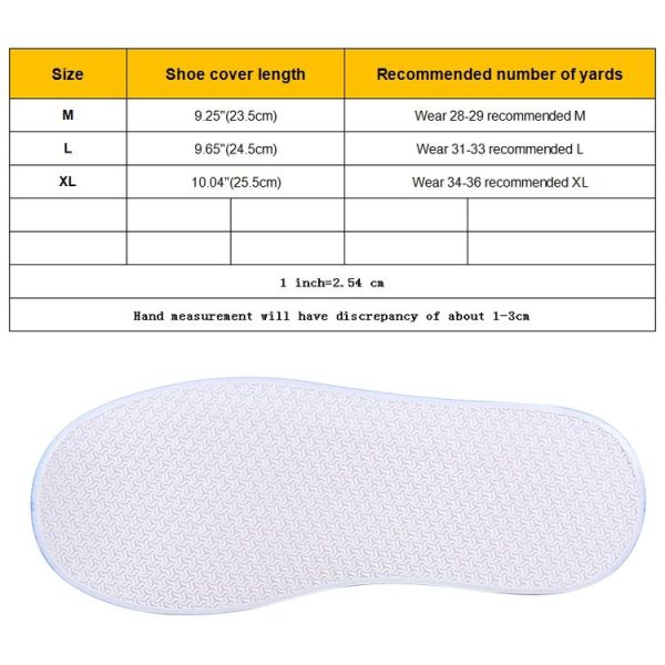 Fashion Children PVC Non-slip Waterproof Thick-soled Shoe Cover Size: XL (Pink) - Image 8