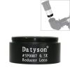 Datyson 5P0087 Fine Thread Astronomical Telescope Accessories 1.25 inch 0.5X Defocusing Lens Reducer (Black)