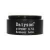 Datyson 5P0087 Fine Thread Astronomical Telescope Accessories 1.25 inch 0.5X Defocusing Lens Reducer (Black) - Image 2