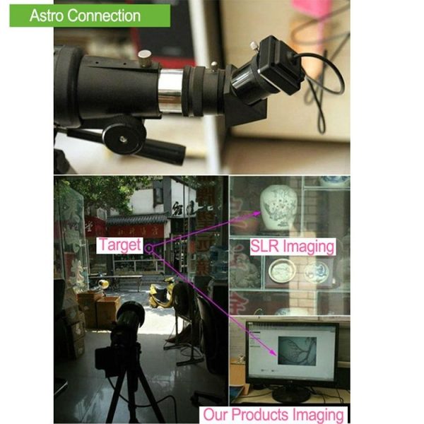 Datyson DTS000268 Astronomical Telescope Electronic Eyepiece 1.25 inches, 300, 000 Pixels (Sky Blue) - Image 6