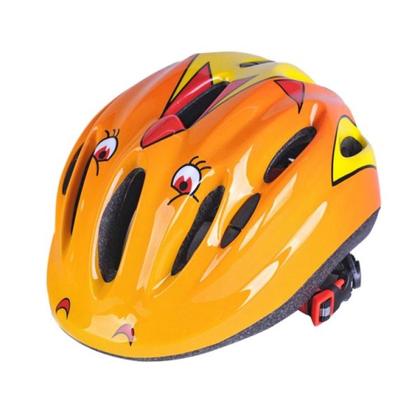 Children Outdoor Sports Biking Skating Skateboarding Adjustable Streamline Protective Helmet, Suitable Head Circumference: 46 - 59 cm (Orange) - Image 2