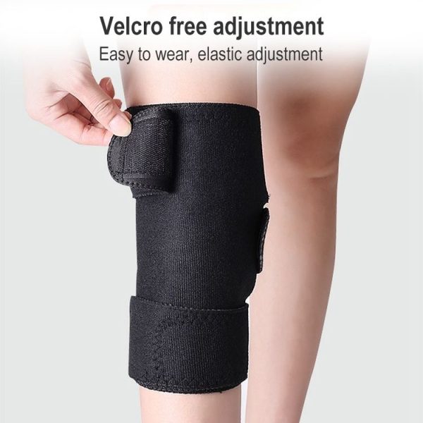 Self-heating Knee Pads Adjustable Magnetic Knee Pads (Black) - Image 4