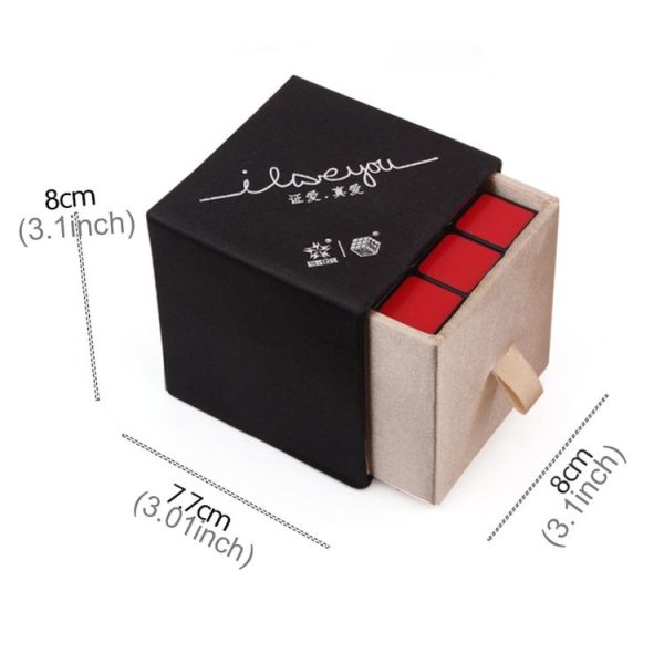 Zhisheng Fluorescent 6-color Love Box 3rd-Order Brain Magic Cube - Image 7