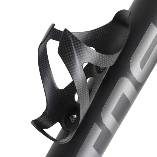 TOSEEK Full Carbon Fiber Road Bicycle Water Bottle Holder, Inside Diameter: About 73mm (Gloss) - Image 5