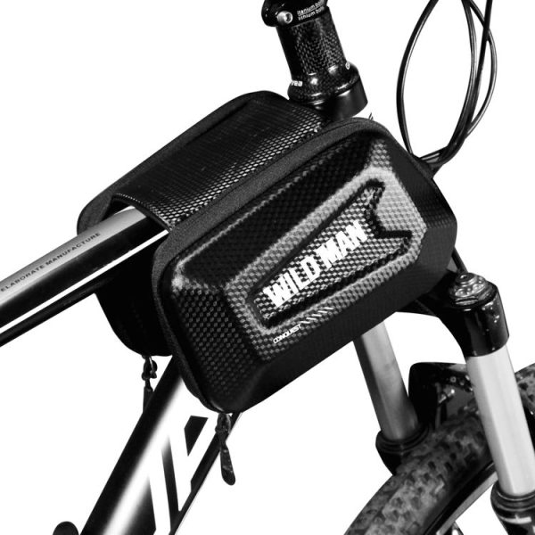 WILD MAN E6 Waterproof Front Bag MTB Large Capacity Bicycle Tube Bag Riding Accessories - Image 2