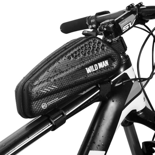 WILD MAN EX Waterproof Front Bag MTB Mobile Phone Sets Bicycle Tube Bag Riding Accessories - Image 2