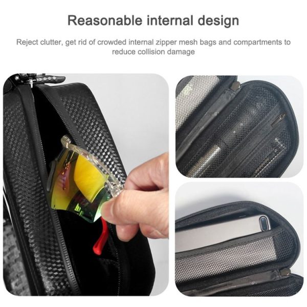 WILD MAN EX Waterproof Front Bag MTB Mobile Phone Sets Bicycle Tube Bag Riding Accessories - Image 9