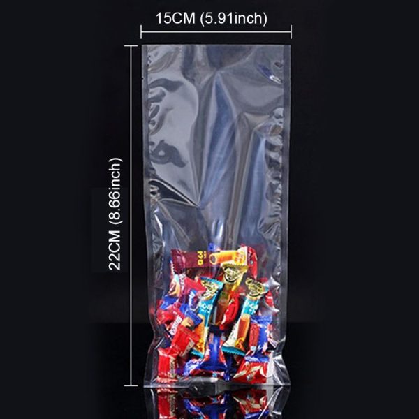 100 PCS Food Vacuum Packaging Transparent Plastic Bag Nylon Fresh-keeping Bag, Size: 15cm x 22cm - Image 4