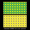 1000 PCS Round Shape QC Pass Sticker QC Pass Label (Green) - Image 3