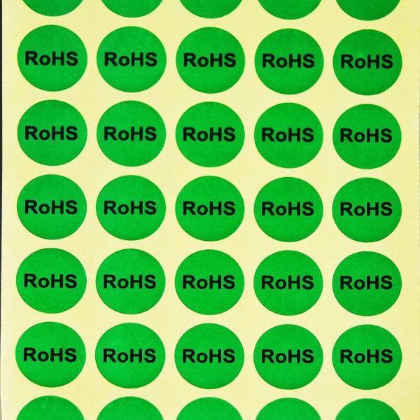 1000 PCS Round Shape Self-adhesive RoHS Sticker RoHS Label, Diameter: 10mm - Image 3