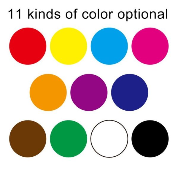 1000 PCS Round Shape Self-adhesive Colorful Mark Sticker Mark Label (Blue) - Image 4