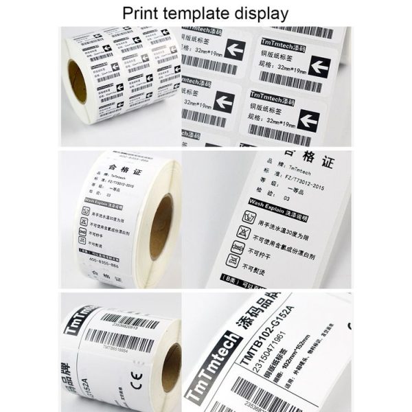 Thermal Label Printer Paper Sticker, Size: 57*40mm - Image 5