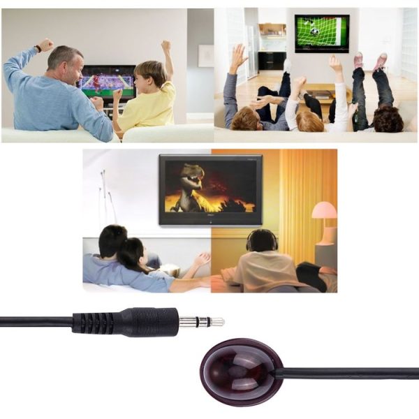 1m Infrared IR TV HDMI Remote Control Receiver & Emitter Extender Cable 3.5mm Wire Adapter (for S-PC-1247) - Image 5