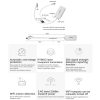 VONETS VAP11G-500S High Power CPE 20dbm Mini WiFi 300Mbps Bridge WiFi Repeater Signal Booster, Outdoor Wireless Point to Point, No Abstacle (White) - Image 5