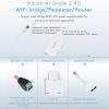 VONETS VAP11G-500S High Power CPE 20dbm Mini WiFi 300Mbps Bridge WiFi Repeater Signal Booster, Outdoor Wireless Point to Point, No Abstacle (White) - Image 6