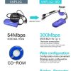 VONETS VAP11G-300 Mini WiFi 300Mbps Bridge WiFi Repeater, Best Partner of IP Device / IP Camera / IP Printer / XBOX / PS3 / IPTV / Skybox (Blue) - Image 8