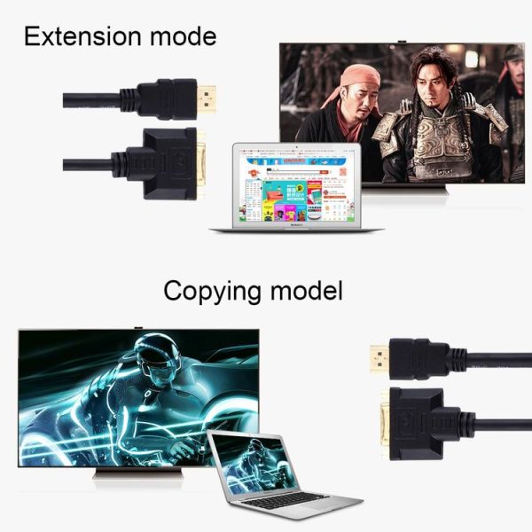 30cm HDMI Male to 24+1 DVI Female Adapter Cable - Image 6