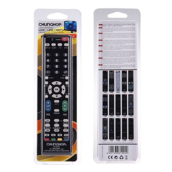 CHUNGHOP E-S915 Universal Remote Controller for SHARP LED TV / LCD TV / HDTV / 3DTV - Image 8