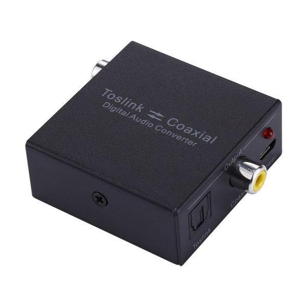 NK-Q7 Tendak Optical SPDIF Toslink to Coaxial / Coaxial to Optical SPDIF Toslink Bi-directional Swtich Digital 2-Way Audio Converter - Image 3